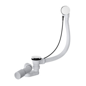 Syfon wannowy automatyczny biały