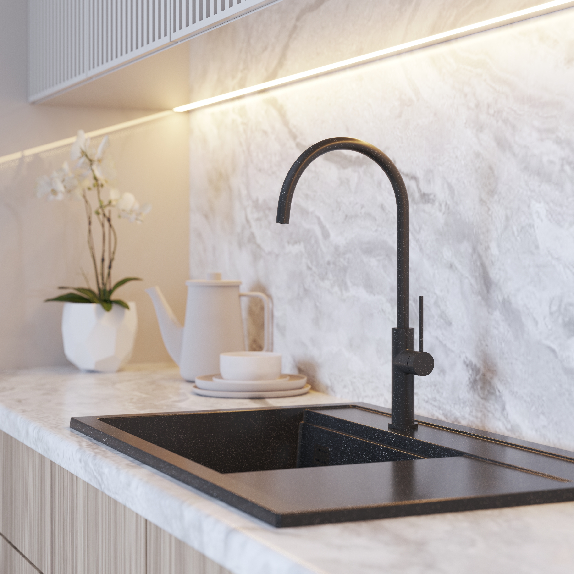 Deco slim granite kitchen faucet - Image 3